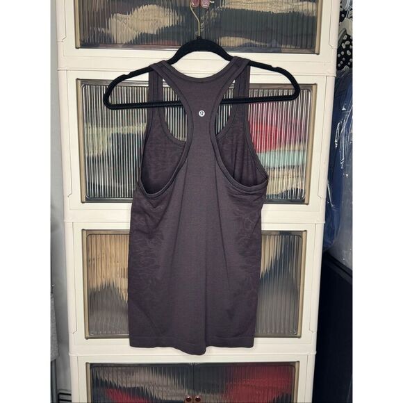 Lululemon Swiftly Tech Racerback Tank, Black Cherry, 8, EUC - Picture 3 of 3